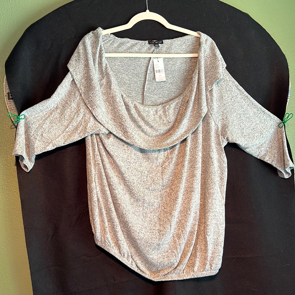 Lane Bryant Gray Stretchy Too | Size 18/20